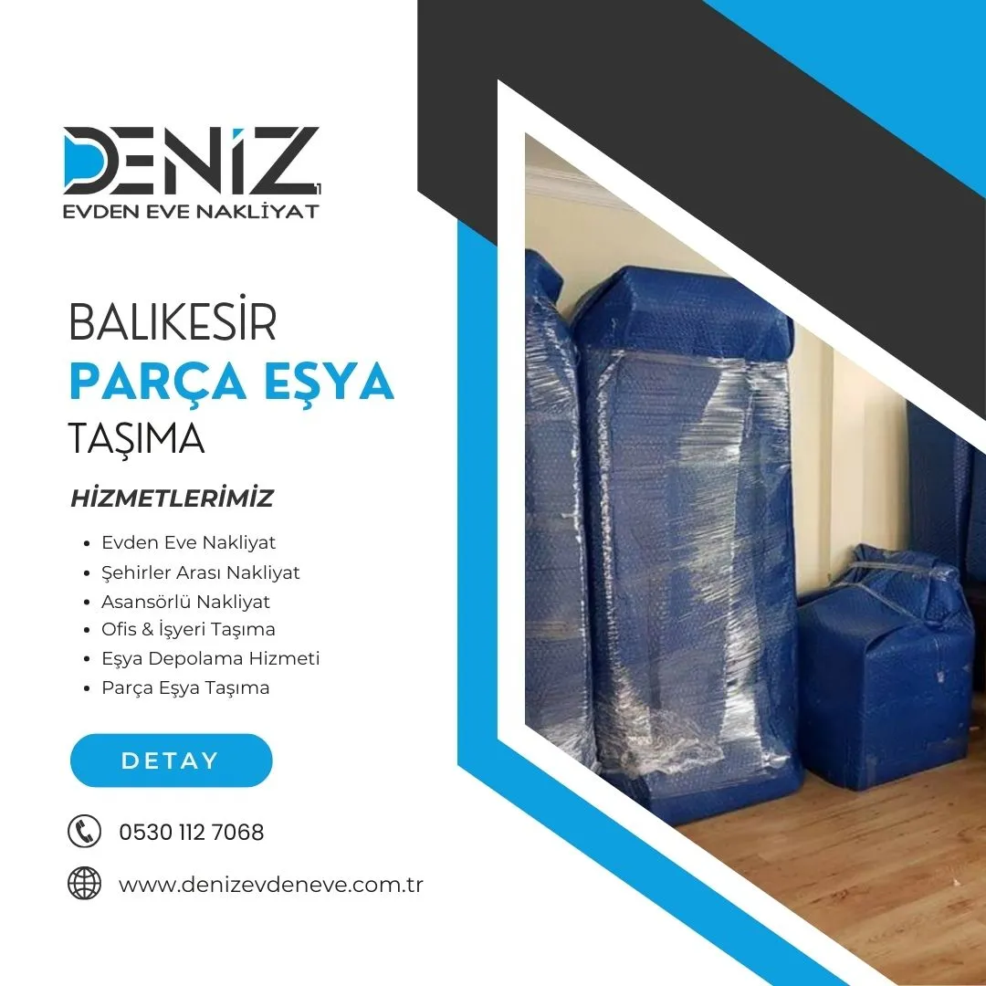 Balıkesir Parça Eşya Taşıma