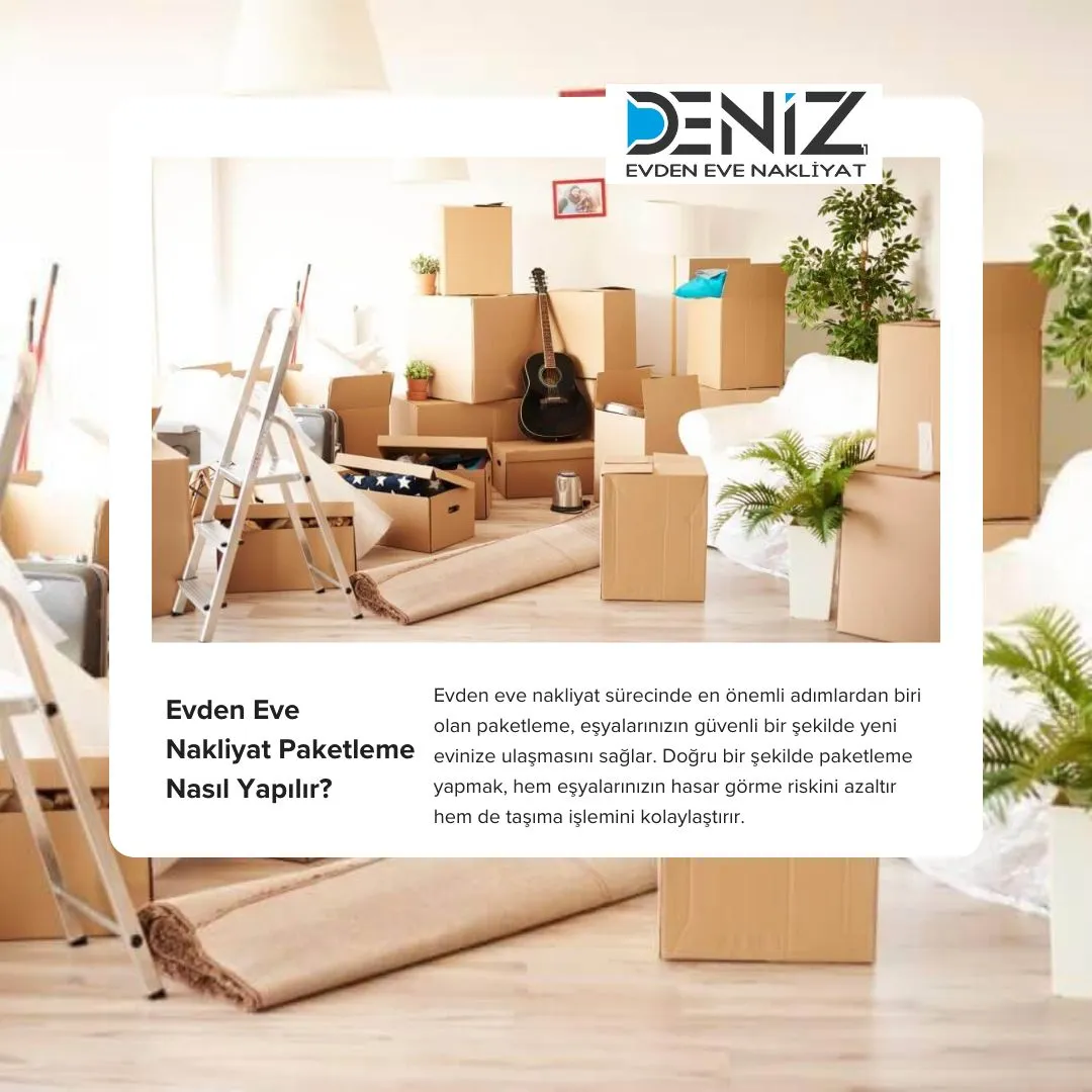 Evden Eve Nakliyat Paketleme Nasıl Yapılır?